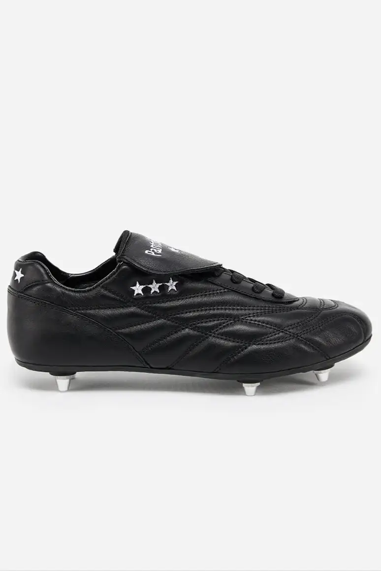 Scarpe da calcio New Star in pelle nera