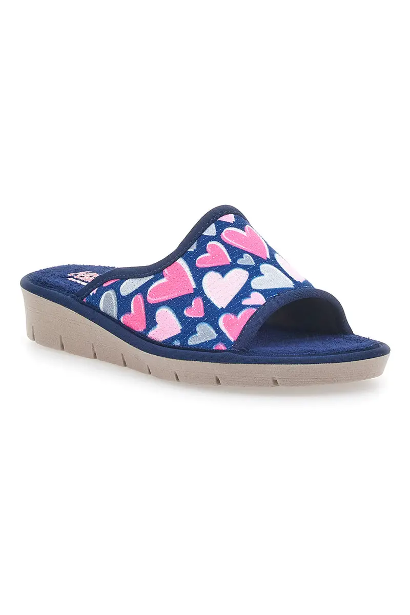 LINEA COMODA Pantofole Blu 1941318 miniatura 2