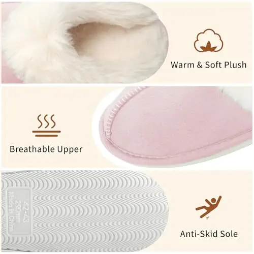 HILAX Pantofole Donna Rosa 2528968 miniatura 2