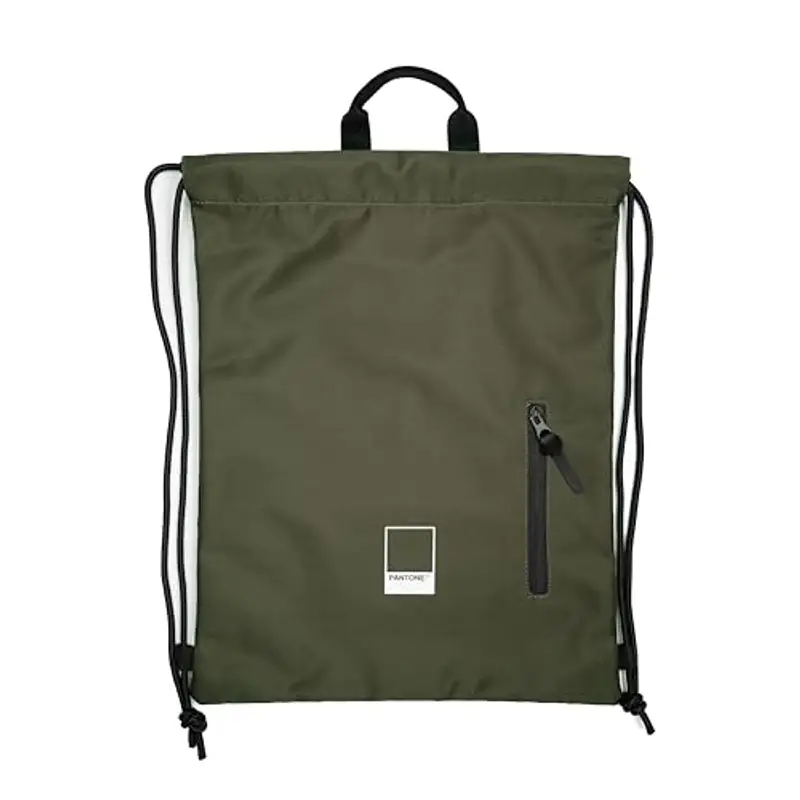 PANTONE™ Urban - Sacca Sportiva Multiuso 51x35,5 16L cm in Poliestere Resistente, Borsa Palestra Uomo Donna a Sacco con