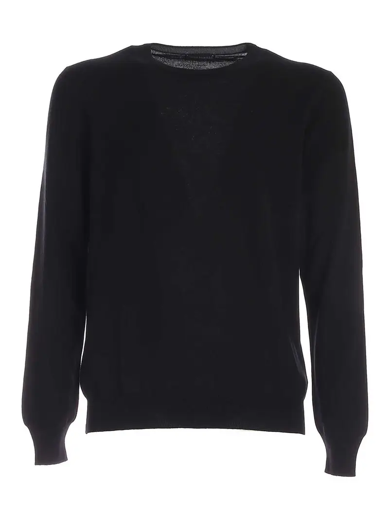 Maglione girocollo nero