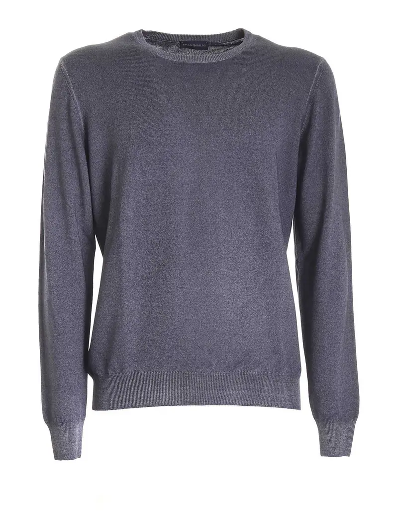 Maglione grigio delavé