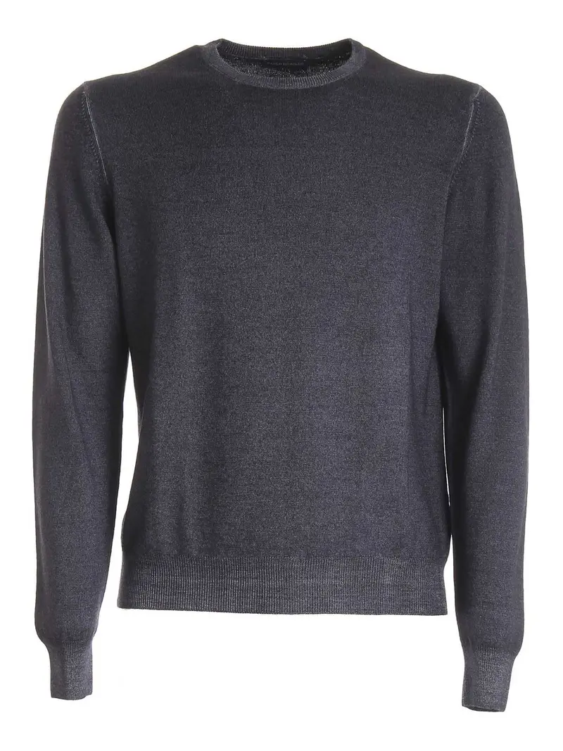 Maglione grigio delavé