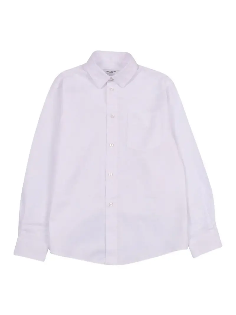 Camicia A Maniche Lunghe Bianco