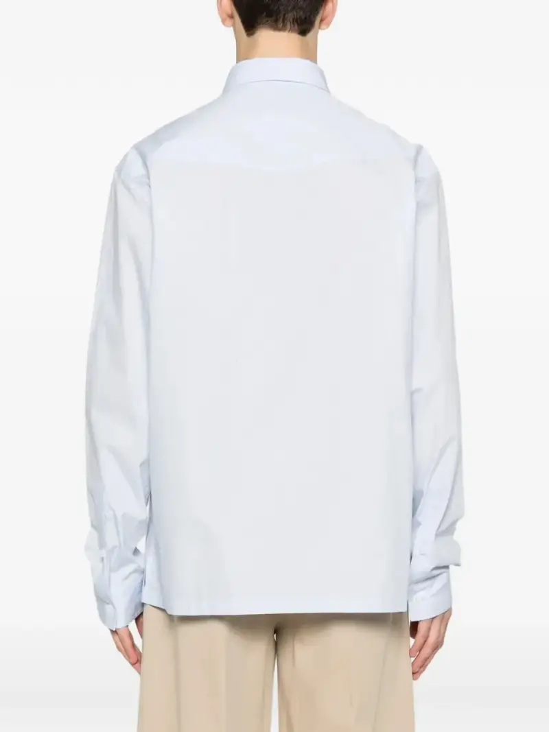 PAOLO PECORA Camicie Uomo Blu 4220595 miniatura 2