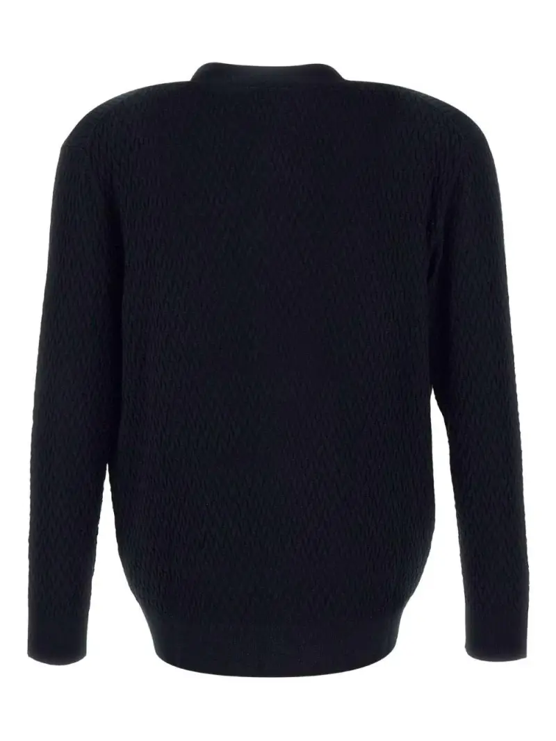 PAOLO PECORA Cardigan Nero 2539189 miniatura 2