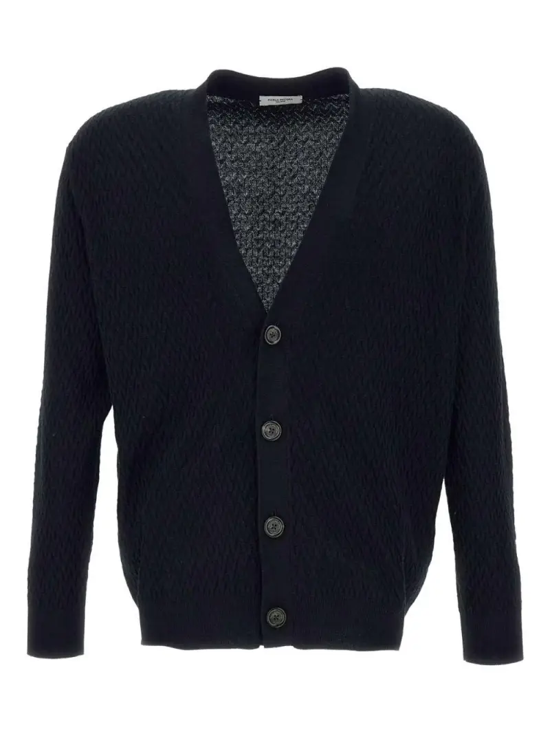 PAOLO PECORA Cardigan Nero 2539189