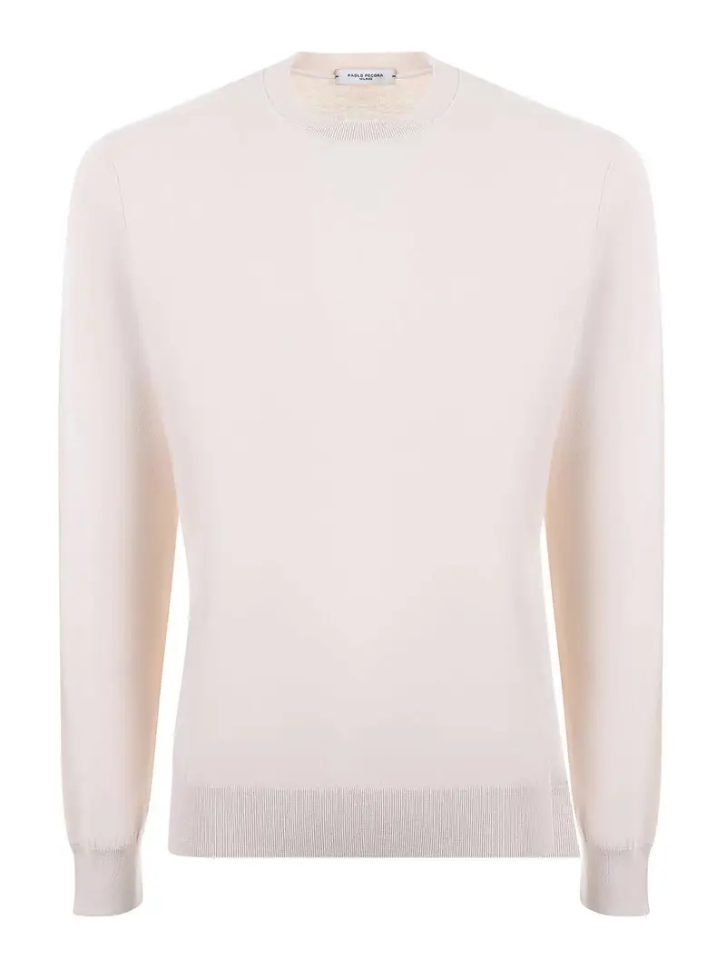 Filo di cotone maglione Beige