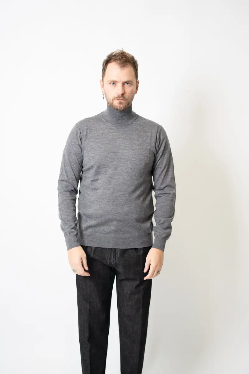 Maglia Lupetto Grigio