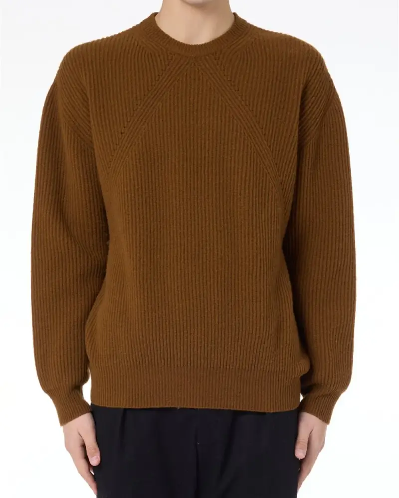 Maglione Costine Ruggine Rugine