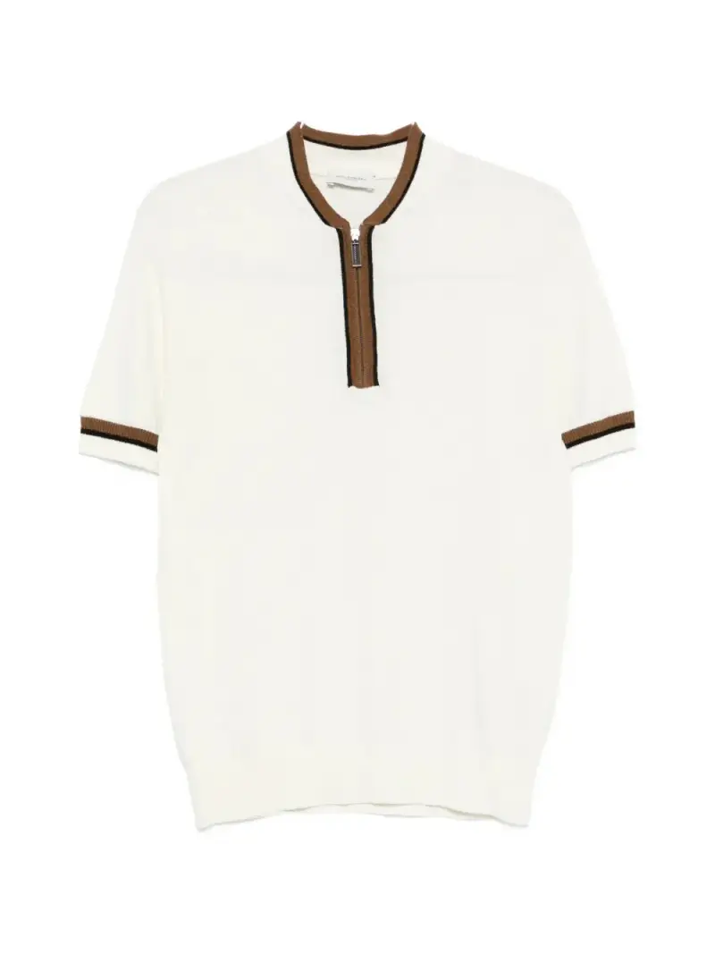 PAOLO PECORA Polo Bianco 4169200