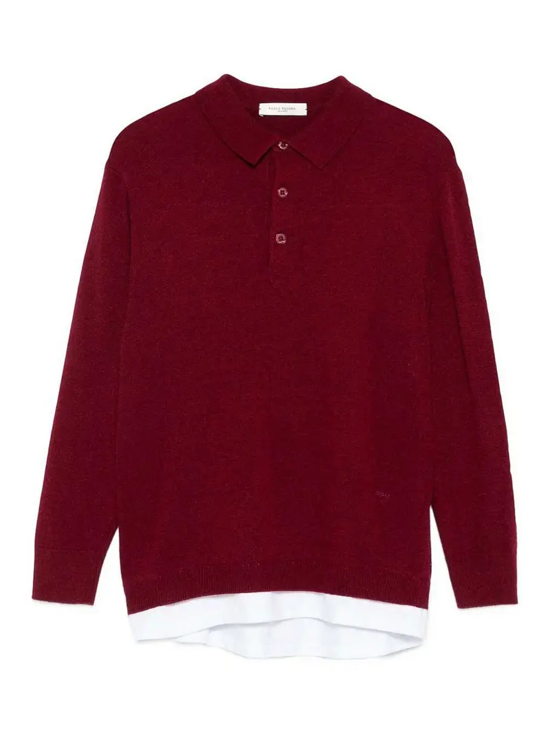 PAOLO PECORA Polo Rosso 4009057