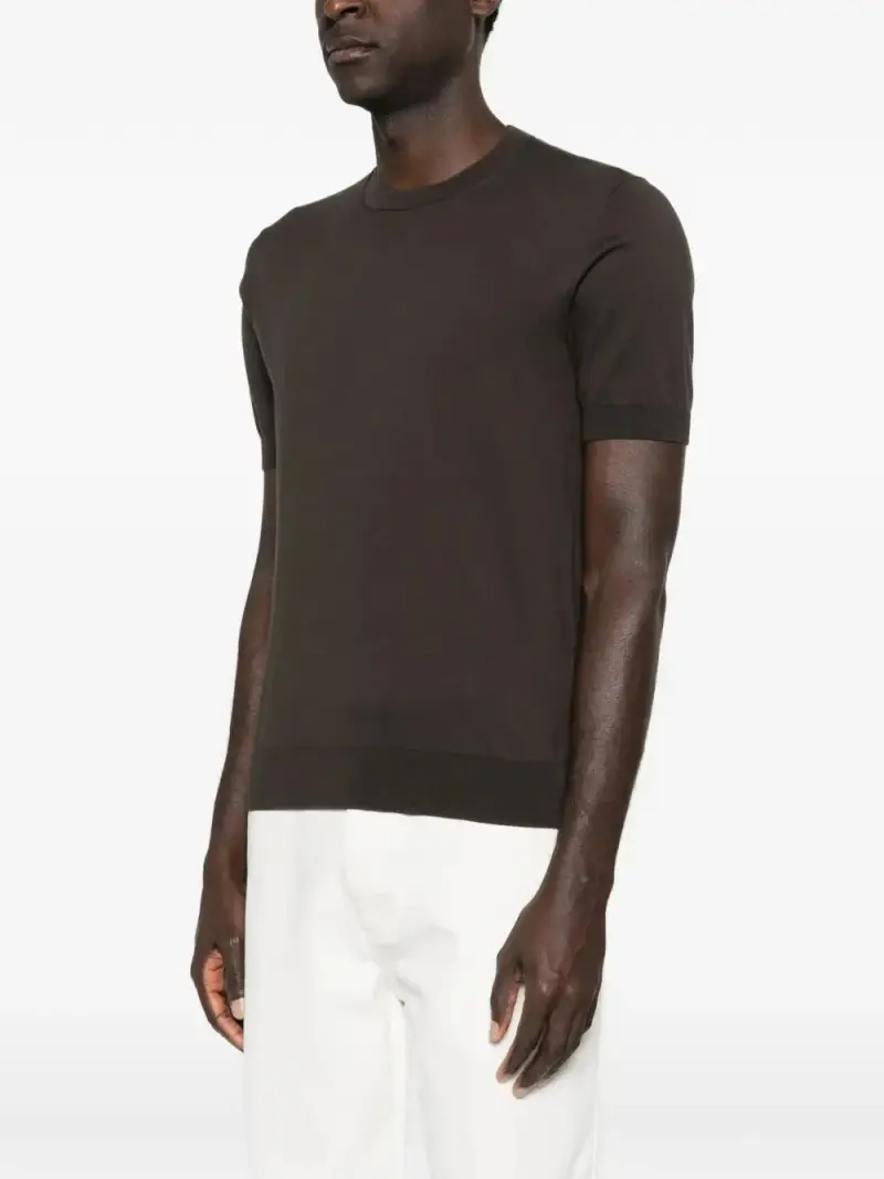 PAOLO PECORA T-shirt Marrone 4169178 miniatura 3