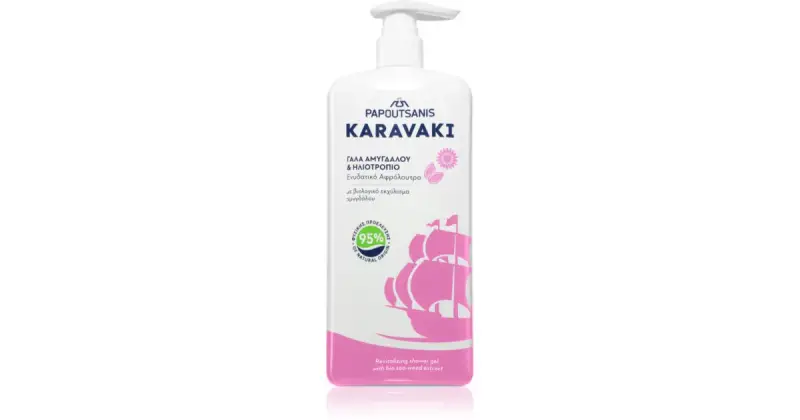 Karavaki Almond Milk & Sunflower gel doccia 750 ml