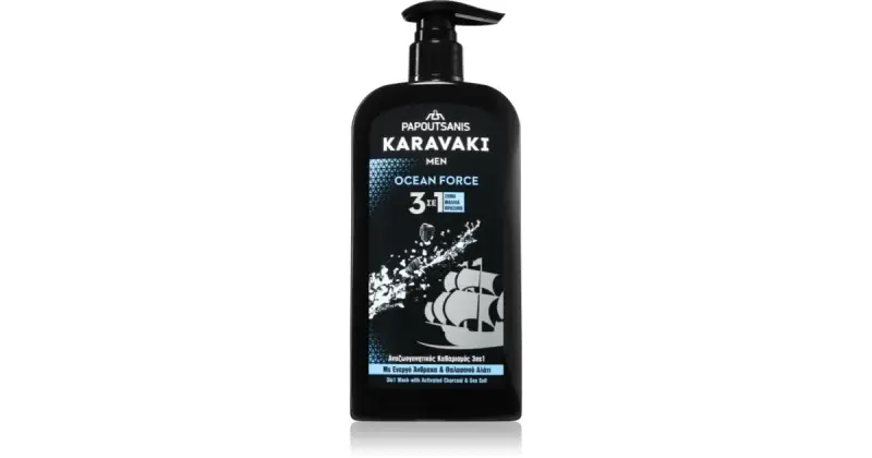 Karavaki Ocean Force gel detergente 3 in 1 550 ml