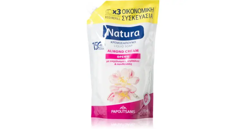 Natura Crema sapone liquido ricarica mandorla 750 ml