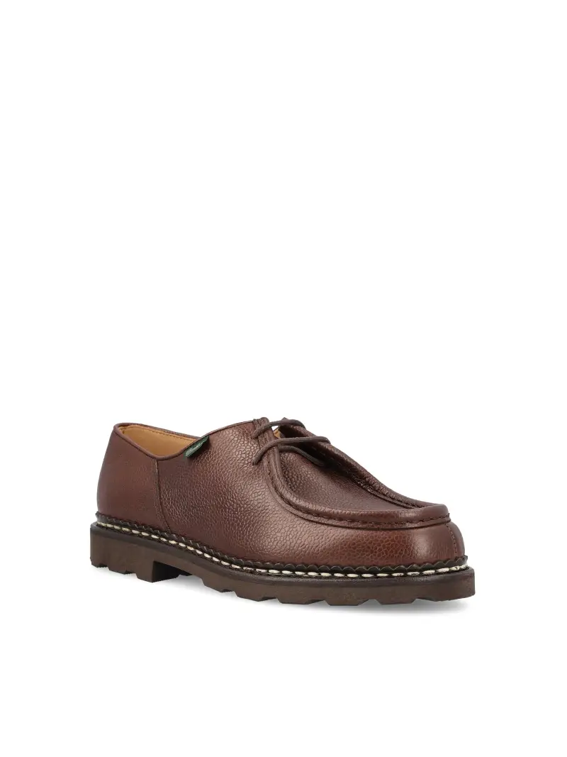 Derby Paraboot In Pelle MARRONE miniatura 2