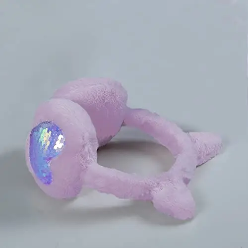 Paraorecchie Bambina Invernale Copriorecchie Unicorno Ragazze Fascia Scaldaorecchie Gatto Bimba Pelosa Pelliccia Donna miniatura 3