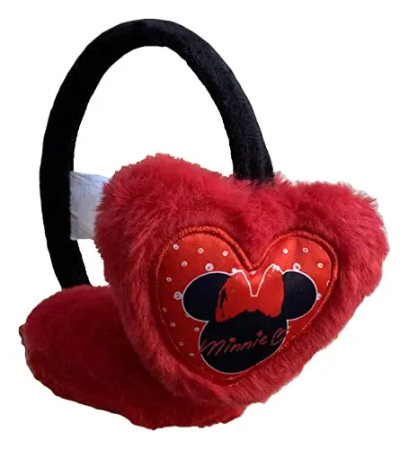 Paraorecchie invernale, Disney, cerchietto regolabile, per bambini, protezione per orecchie dal freddo dal vento
