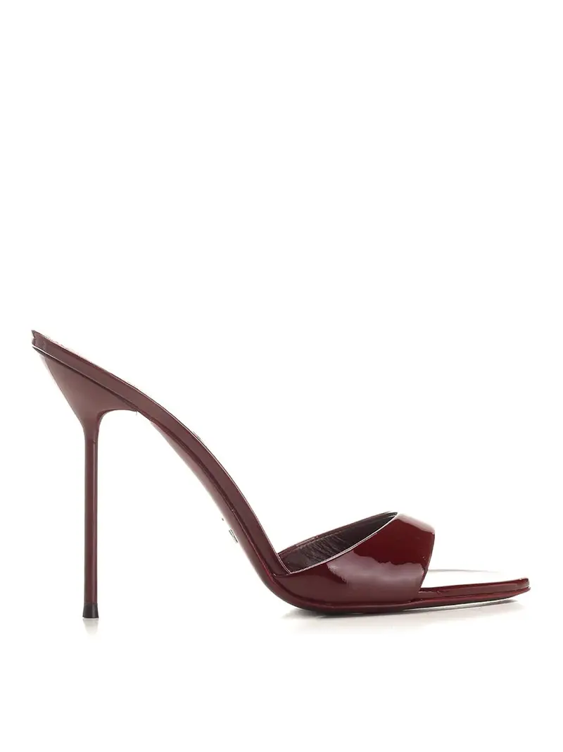 Lidia Mule Rosso Scuro