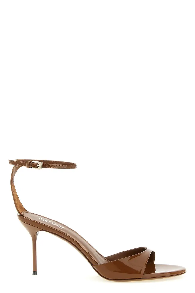 Paris Texas Sandali Donna Marrone in Vernice