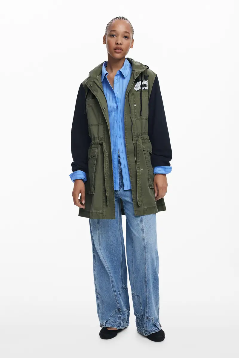 Desigual Parka Verde 2065938