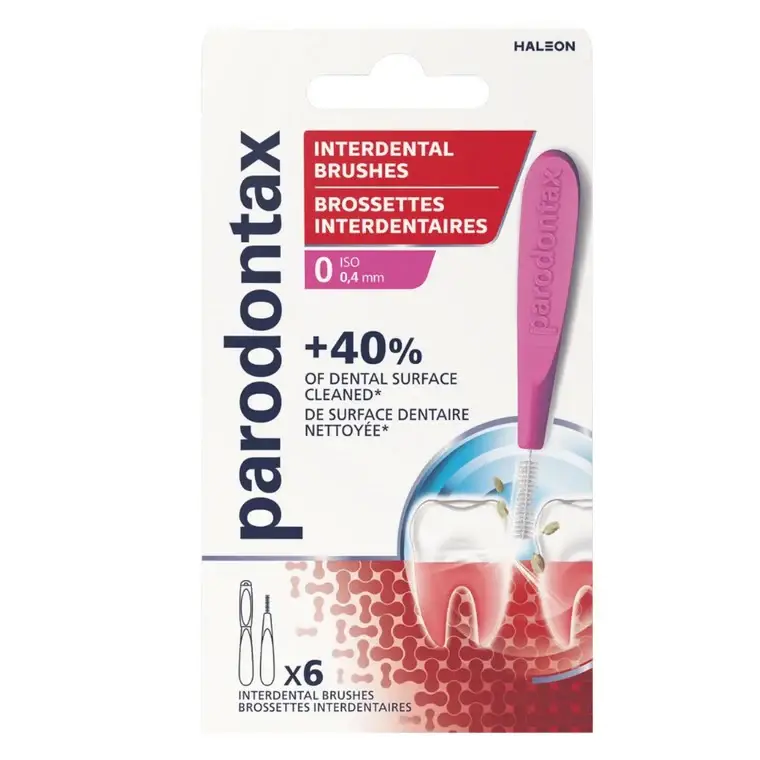 Spazzole Interdentali 0.4mm 6 Unità