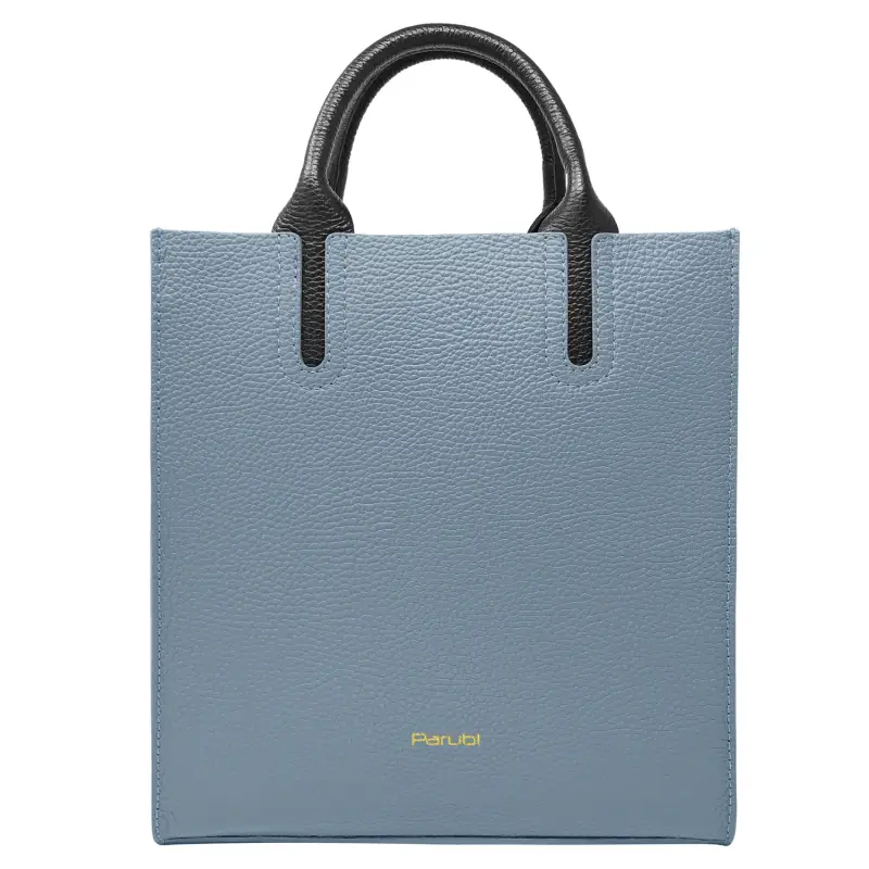 Borsa Donna a Mano con Tracolla, In Vera Pelle Morbida, Made in Italy, Modello Clizia Rosso Mattone