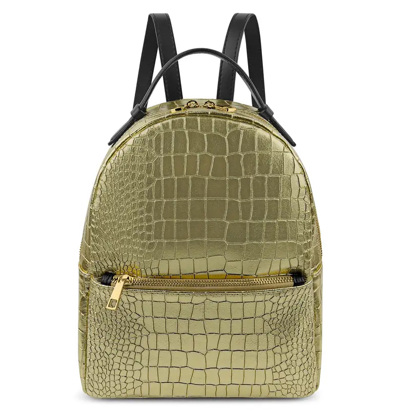 Zaino Donna, In Vera Pelle Grana Dollaro, Made in Italy, Modello Amelia Argento