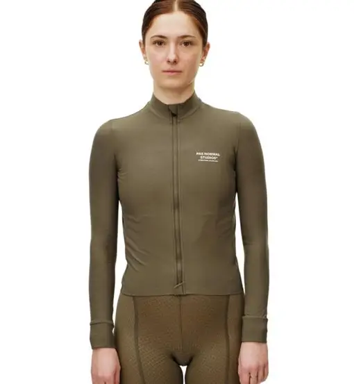 Mechanism Long Sleeve - maglia ciclismo manica lunga - donna Green