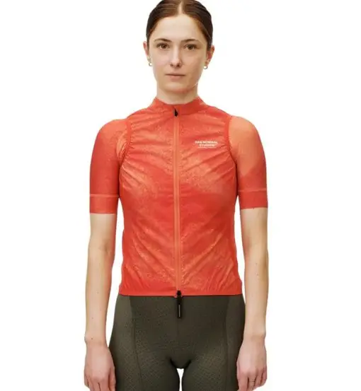 Women Mechanism Stow Away - gilet ciclismo - donna Orange