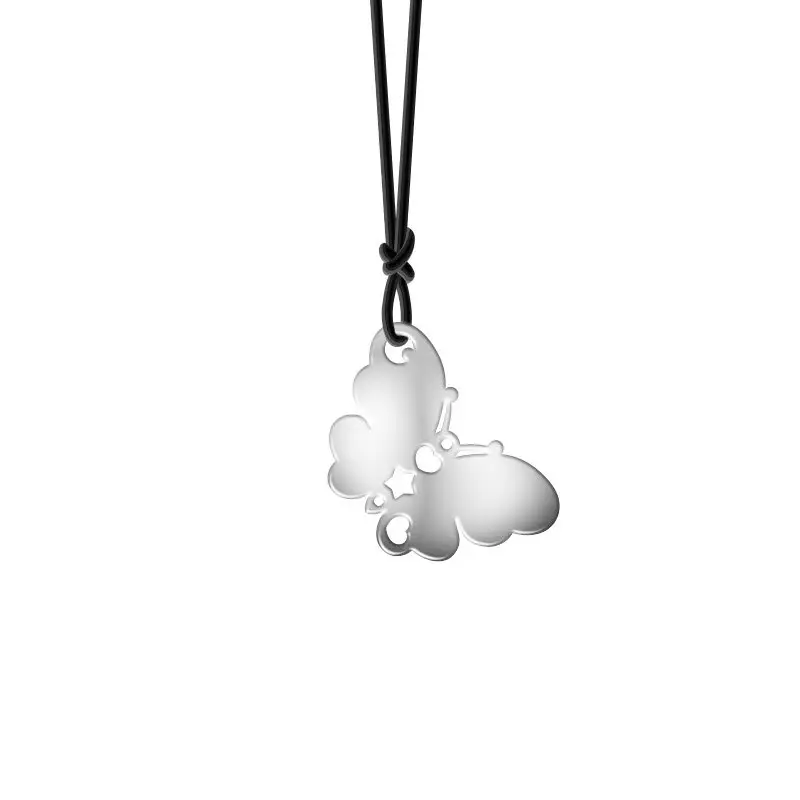 Collana in Argento e Laccio