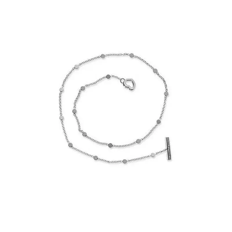 Collana in Oro Bianco 42cm