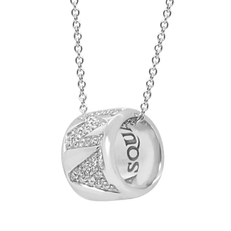 Collana in Oro Bianco con Diamanti miniatura 2