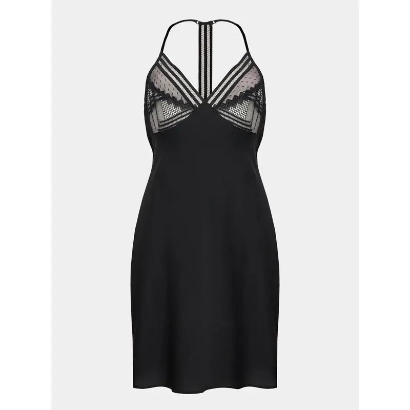 Camicia da notte Rodeo P42M40 Nero Regular Fit