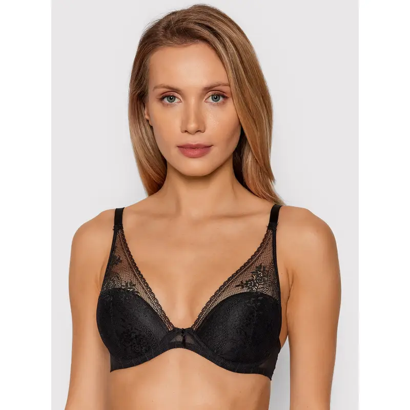 Reggiseno con ferretto Maddie P47H20 Nero