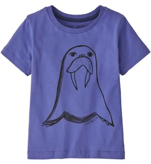 Patagonia T-shirt Bambino Viola 2681200