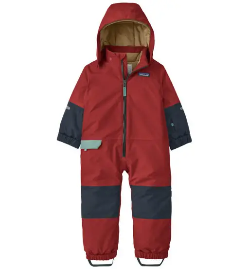 Baby Snow Pile One-Piece - completo - bambino Red