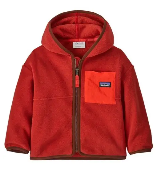 Baby Synch Hoody - felpa in pile - bambino Red