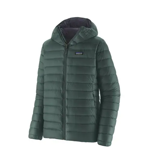 Down Sweater Hoody - giacca piumino - uomo Green
