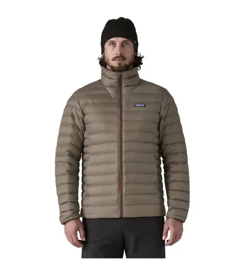 Down Sweater M - giacca piumino - uomo Light Brown