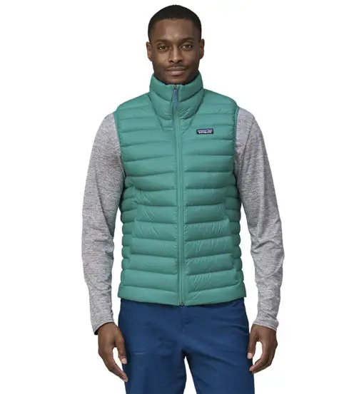 Down Sweater Vest - gilet in piuma - uomo Green