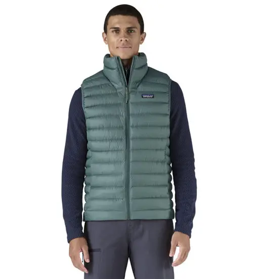 Down Sweater Vest - gilet in piuma - uomo Green