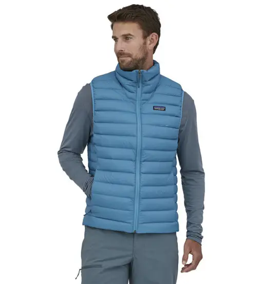 Down Sweater Vest M - gilet in piuma - uomo Blue