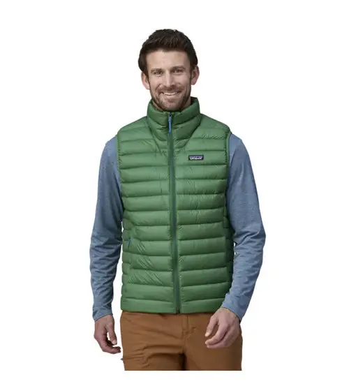 Down Sweater Vest M - gilet in piuma - uomo Green