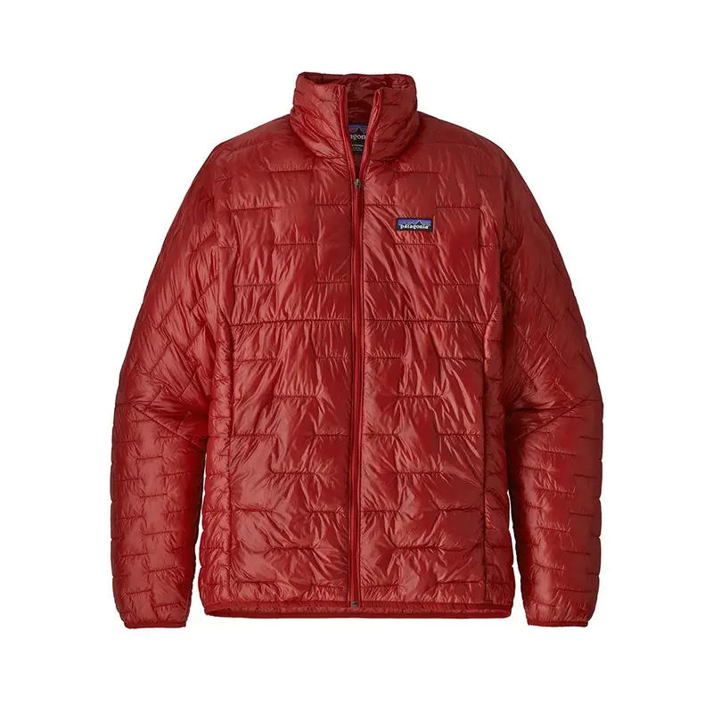 Giacca Alpinismo Piuma Micro Puff Rosso Uomo XL