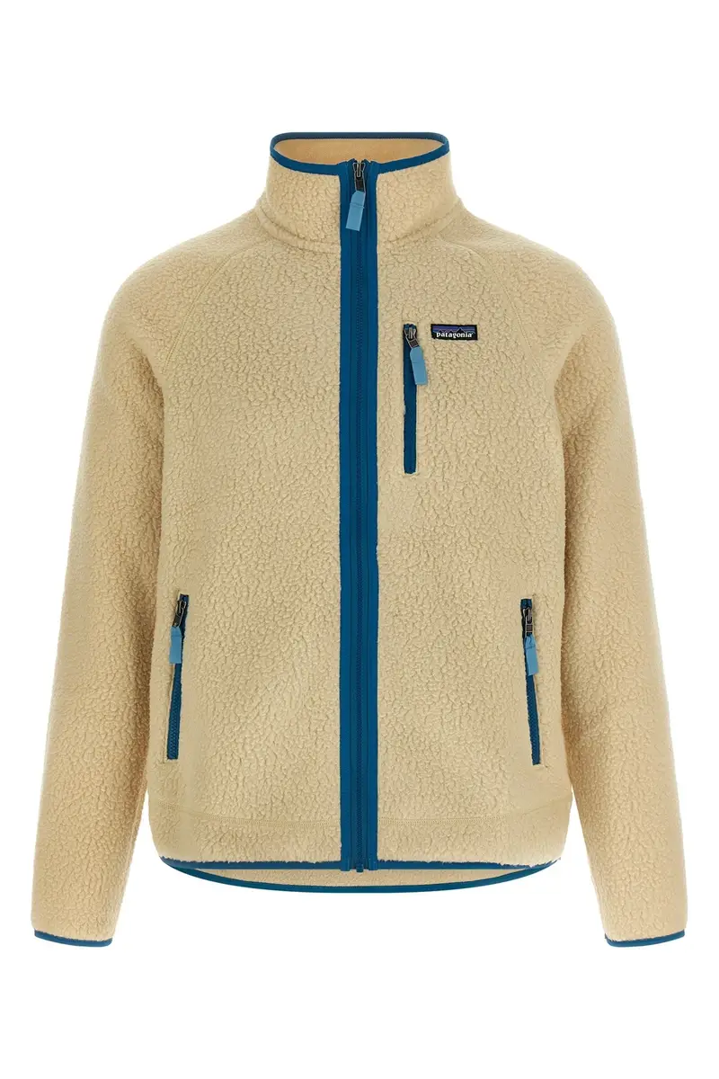 Giacca Men Retro Pile Beige