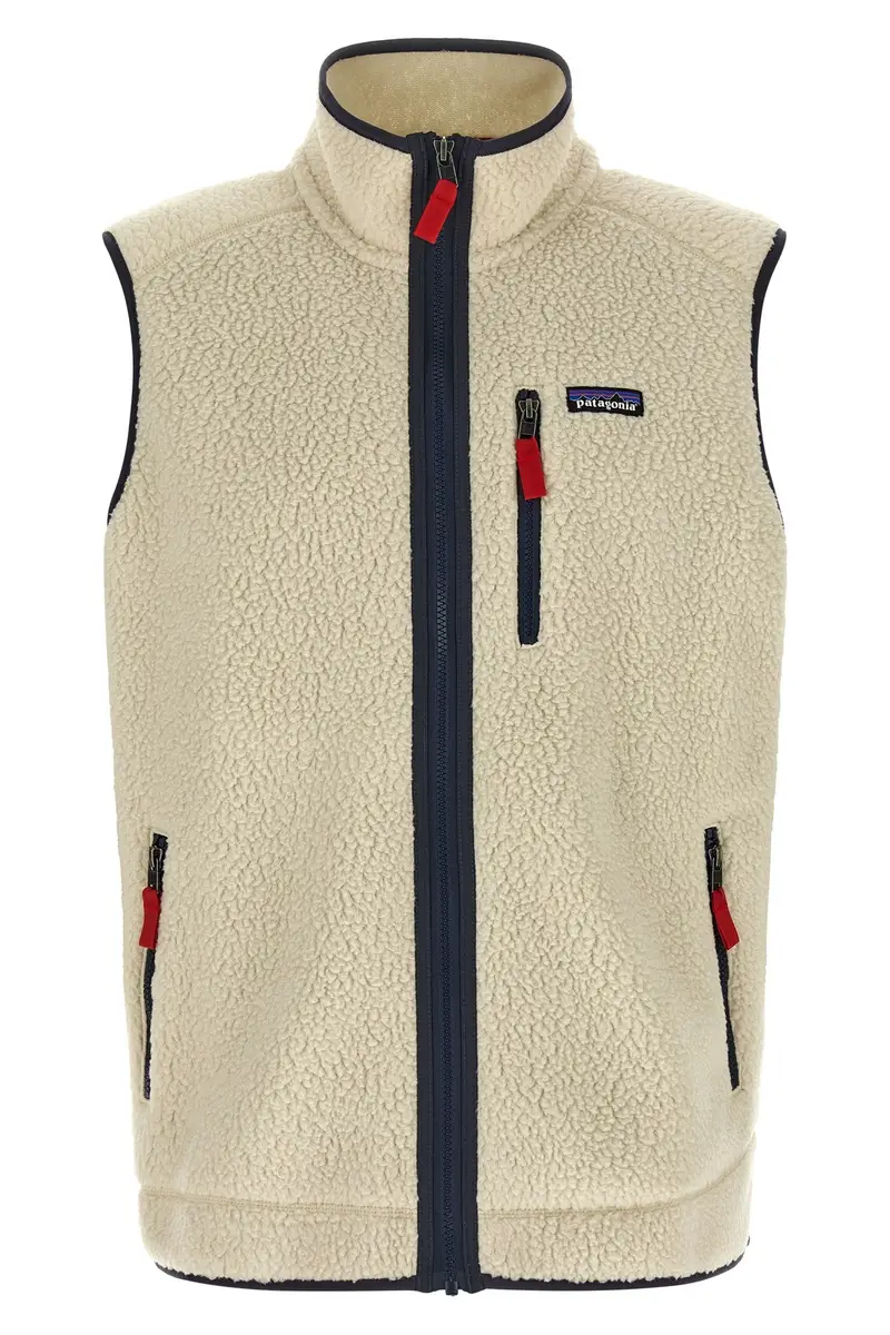 Gilet Men s Retro Pile Beige
