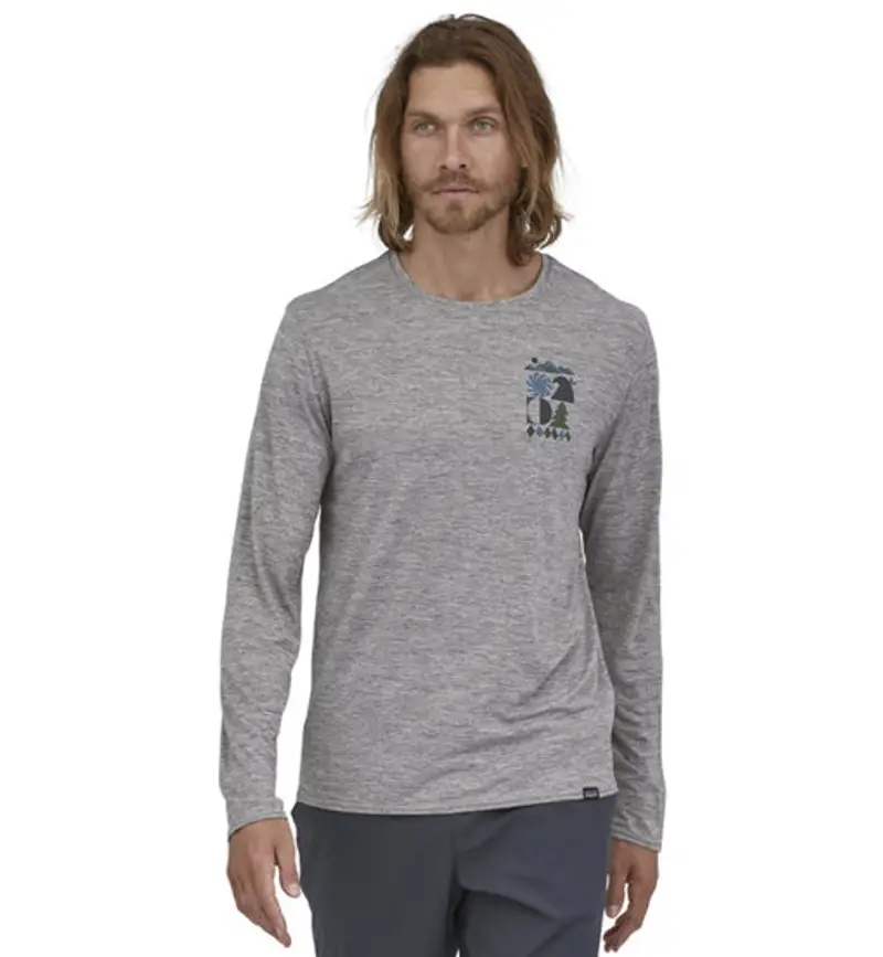 M´s Long-Sleeved Capilene® Cool - maglia manica lunga - uomo Grey