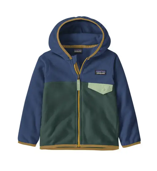 Micro D Snap-T Jr - felpa con cappuccio - bambino Green